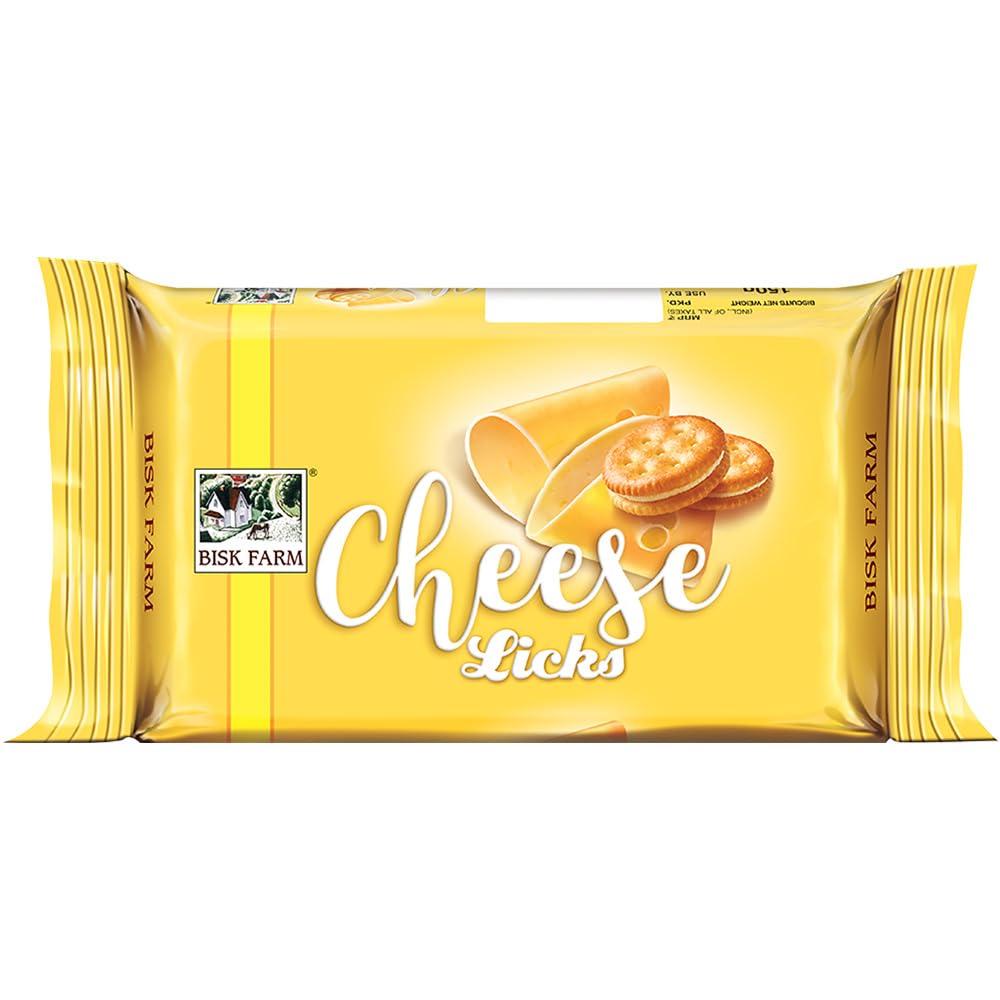 Bisk Farm Biscuit - Cheese Licks, 150g – image 1