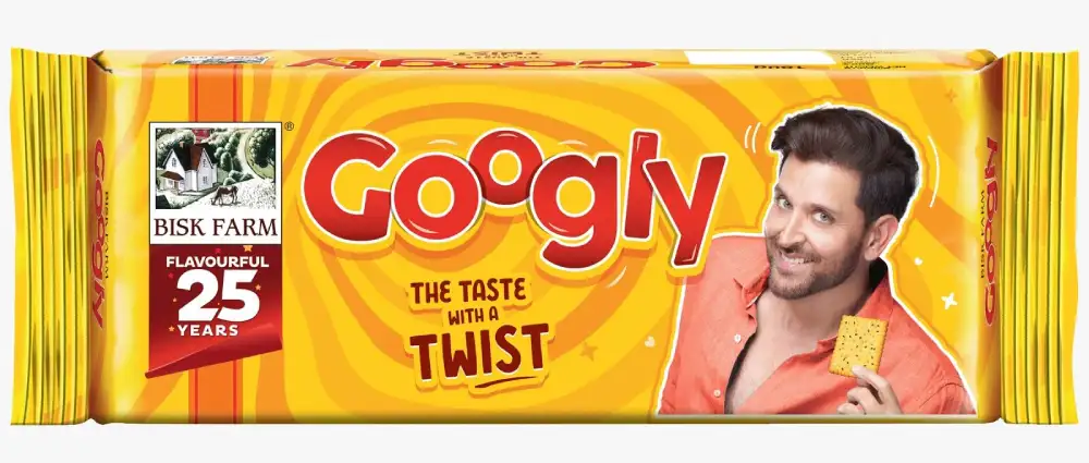 Bisk Farm Googly Sweet & Salty Biscuits, 280gm