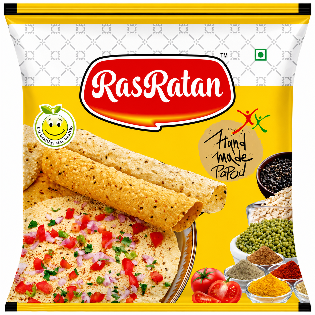 RasRatan Handmade Papad, 400gm