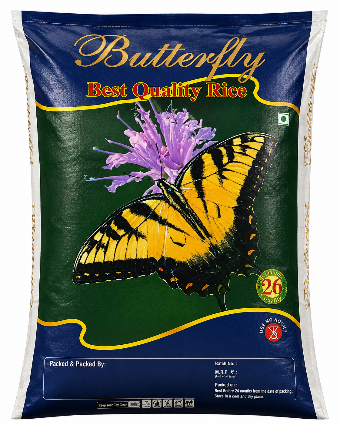 Butterfly Best Quality Rice, 26kg