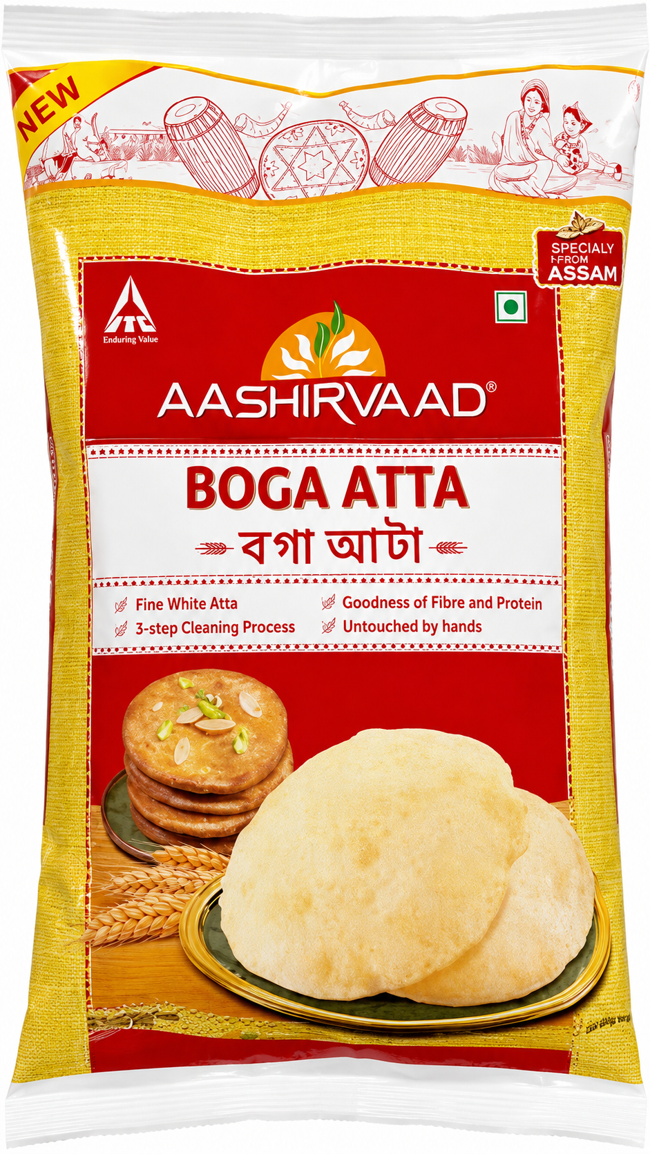 Aashirvaad Boga Aata, 1kg – image 1