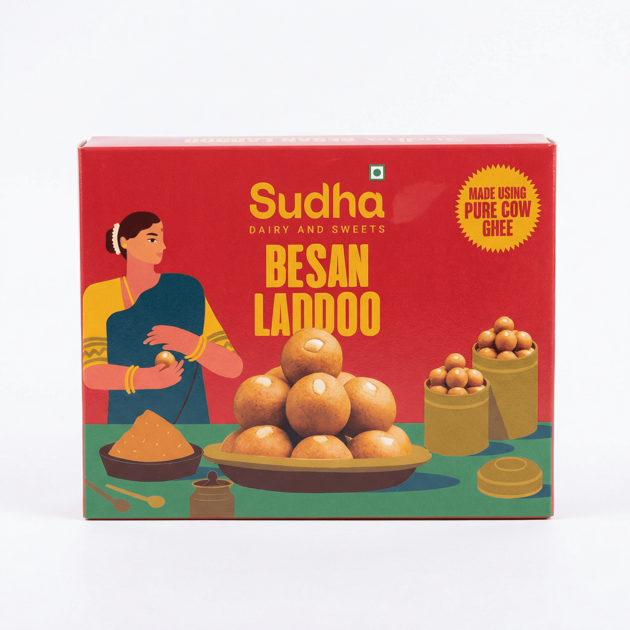 Besan Laddoo ( 6 Pieces )  – image 2