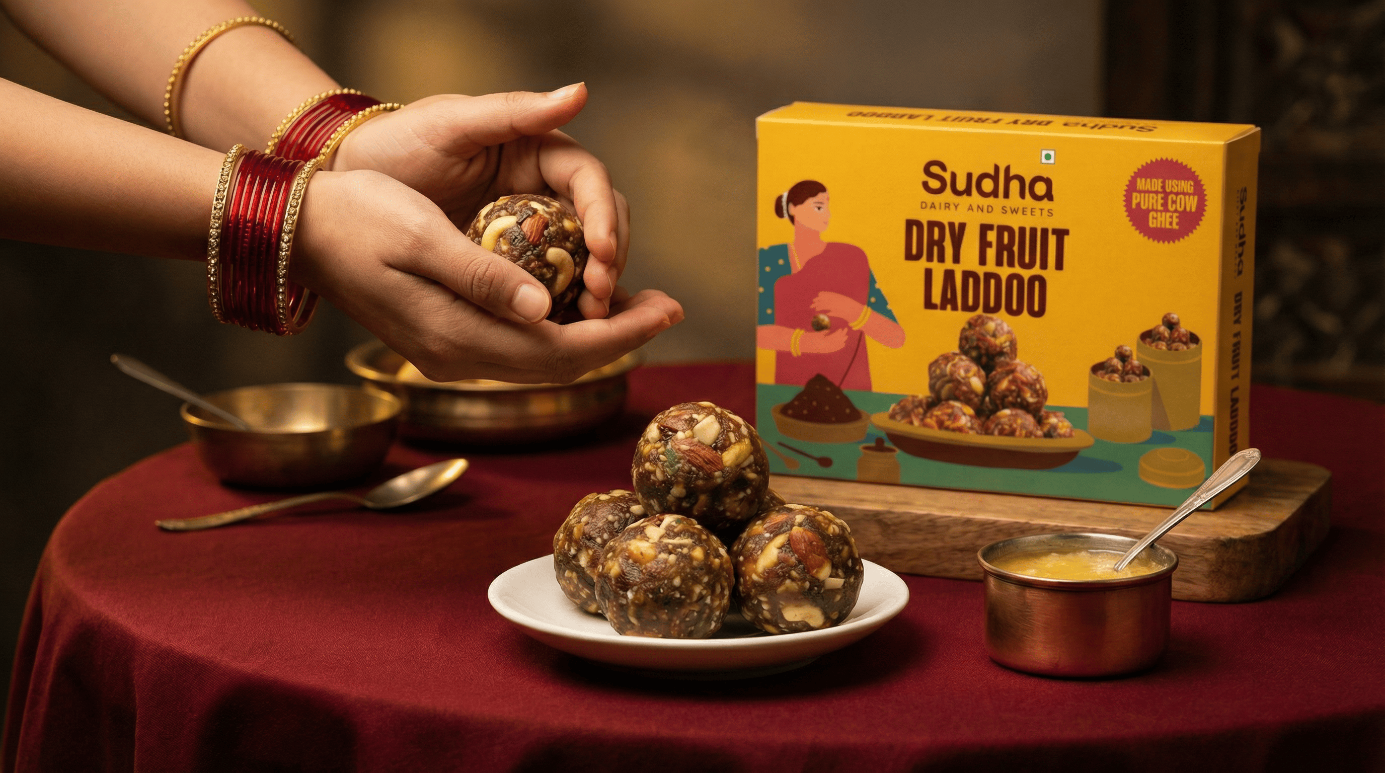 Dry Fruit Ladoo ( 6 Pieces )
