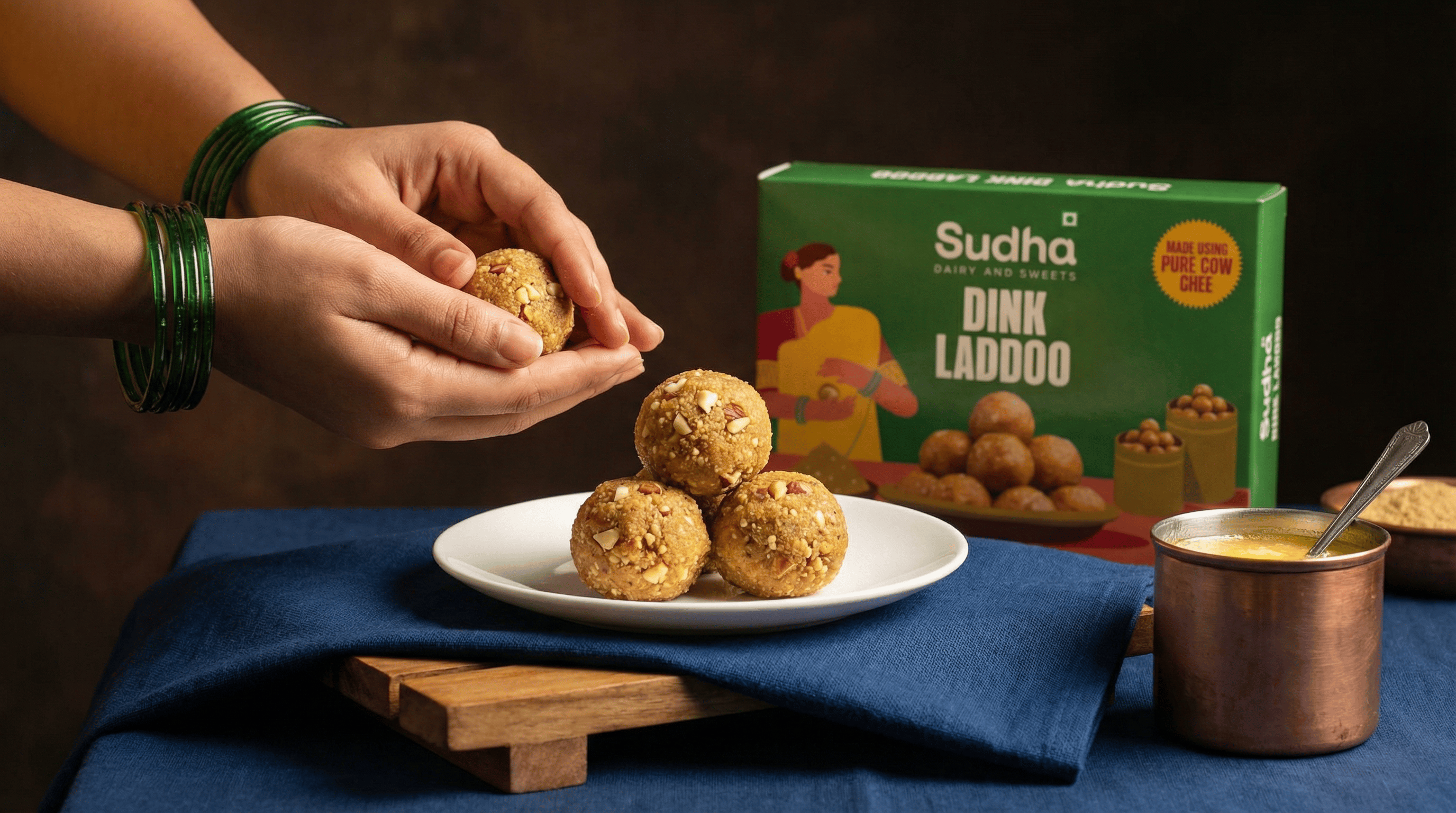 Dink Laddoo ( 6 pieces ) – image 1