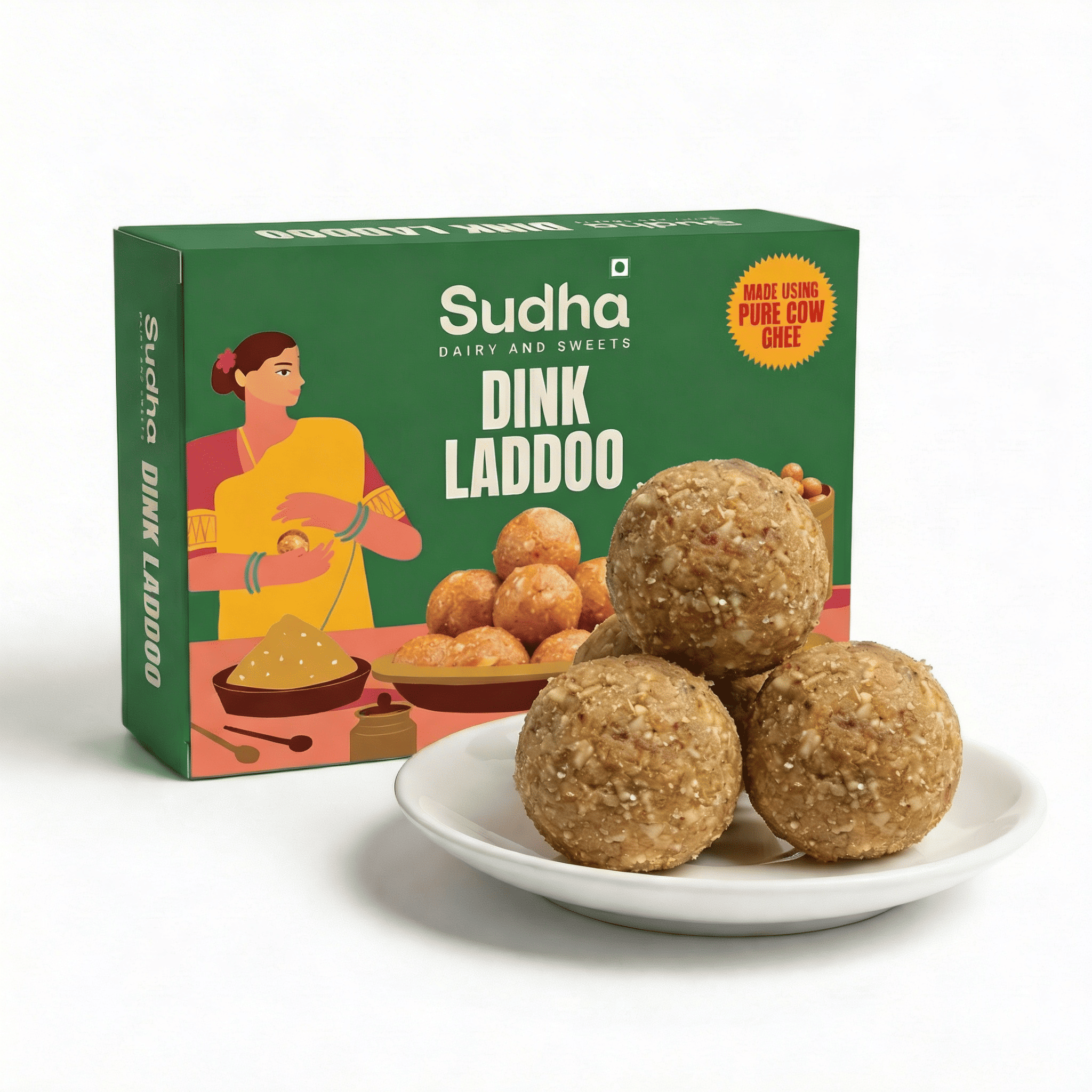 Dink Laddoo ( 6 pieces ) – image 3