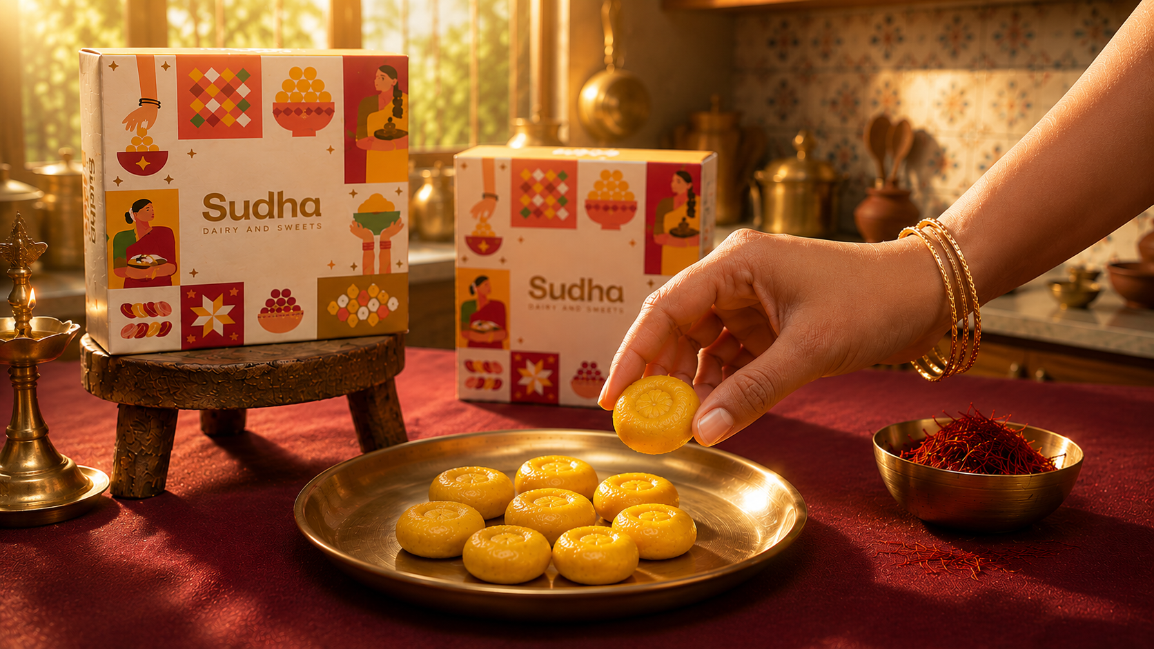 Kesari  Peda ( Small Size ) 