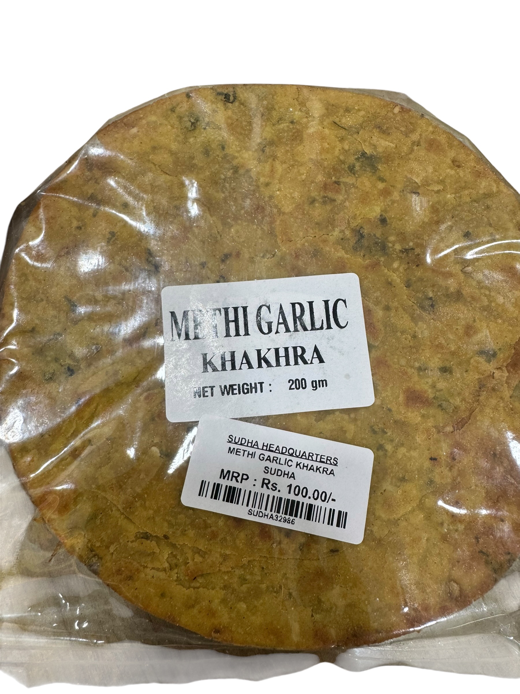  Methi Garlic Khakra – image 1