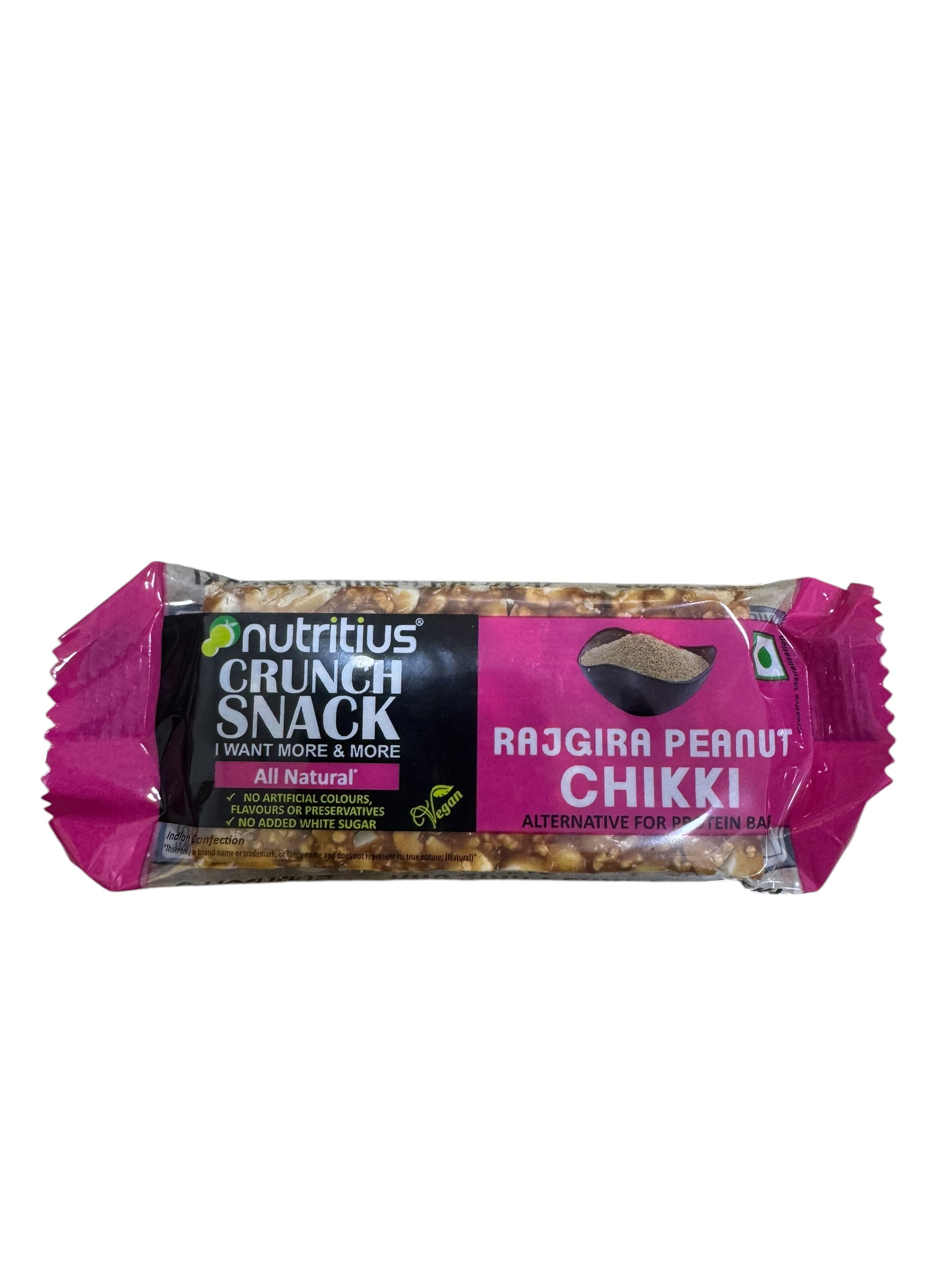 Rajgira Peanut Chikki – image 1