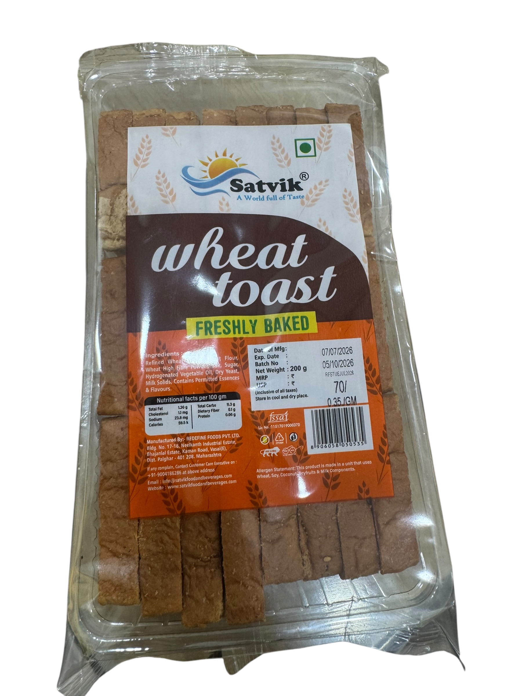 Wheat Toast