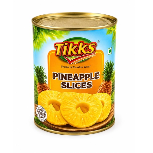 Tikks Pineapple Slices 800gm