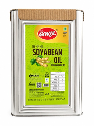 Gokul Refined Soyabean Oil 12kg