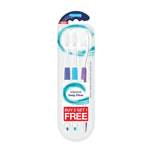 Sensodyne Toothbrushes Buy 2 Get 1 Free Extra Soft 