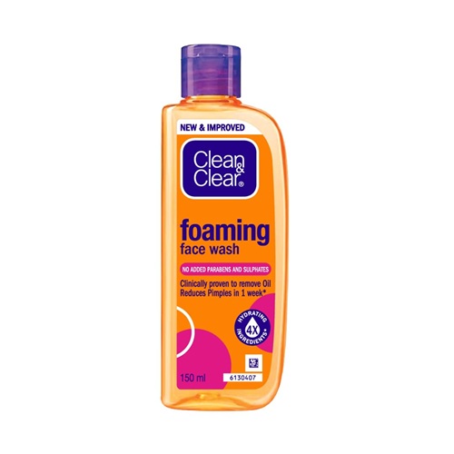 Clean and clear Foaming Face Wash 100ml – image 1