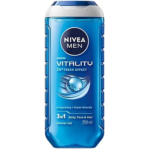 Nivea Vitality Fresh Ocean Minerals 5in1 Shower Gel 250ml – image 1