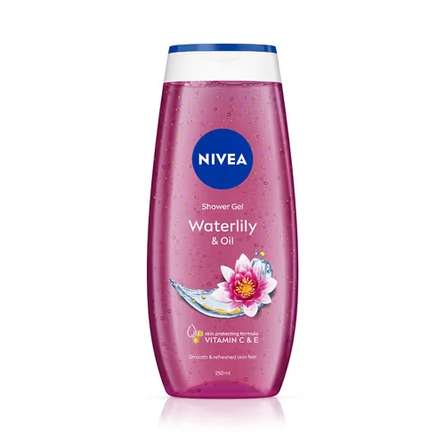 Nivea Shower Gel Waterlily And Oil With Vitamin C&E 250ml – image 1