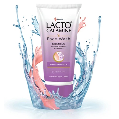 Lacto Calamine Face Wash Removes Excess Oil 50ml with Free Face Wipes  – image 1