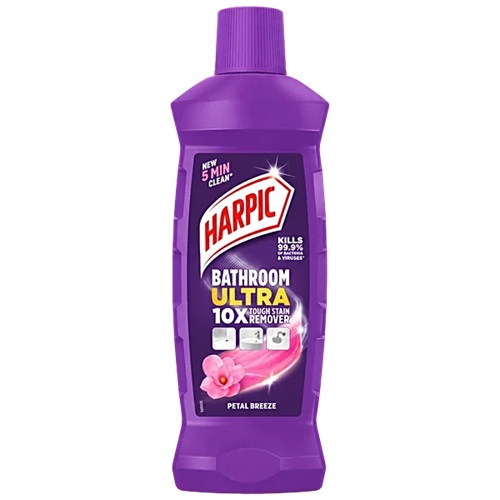 Harpic Bathroom Ultra 10X Tough Stain Remover Petal Breeze 500ml