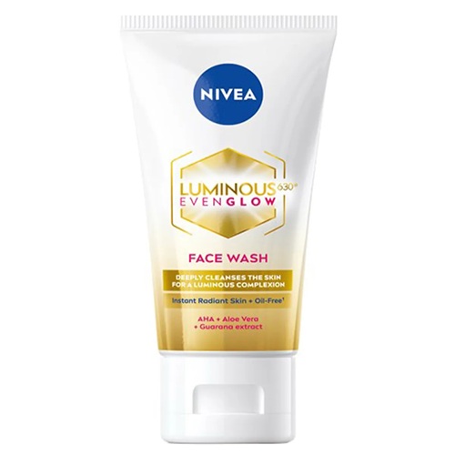 Nivea Luminous 630 Evenglow Bubble Cleaning Foam Fce Wash 100ml – image 1