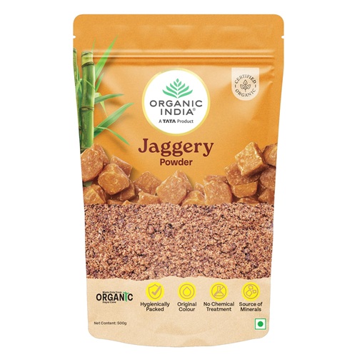 Organic India Jaggery Powder 500gm 