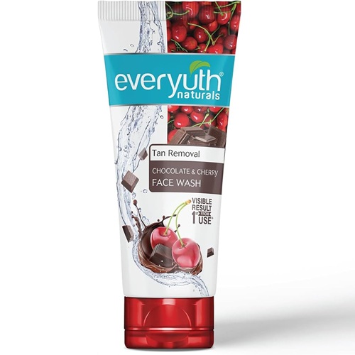 Everyuth Tan Removal Chocolate & Cherry Face Wash 50gm