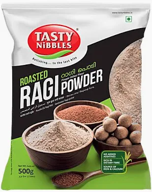 TASTY NIBBLES ROASTED RAGI POWDER