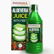 Patanjali Aloe Vera with Fibre Herbal Juice 1L – image 1