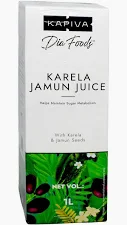 Kapiva Ayurveda Karela Jamun Herbal Juice (Sugar & Diabetic Special) 1L