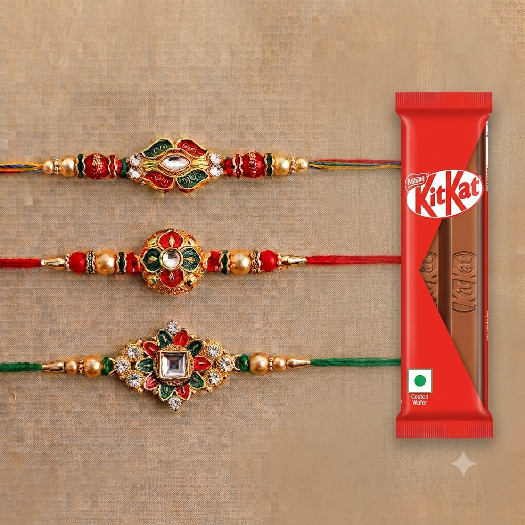 Rakhi & Kitkat Combo (50) – image 1