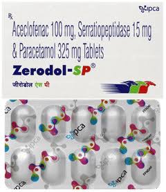 Zerodol-SP- 10 Tablet