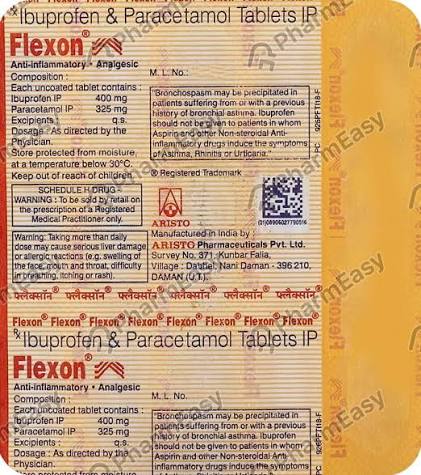 Flexon 15 tablet