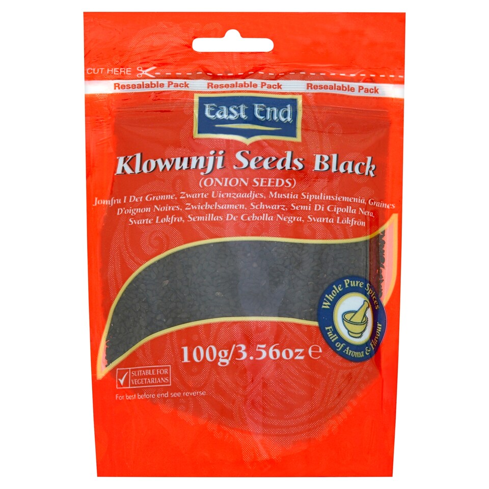 East End Klowunji / Kalonji Black (Nigella Seeds) 