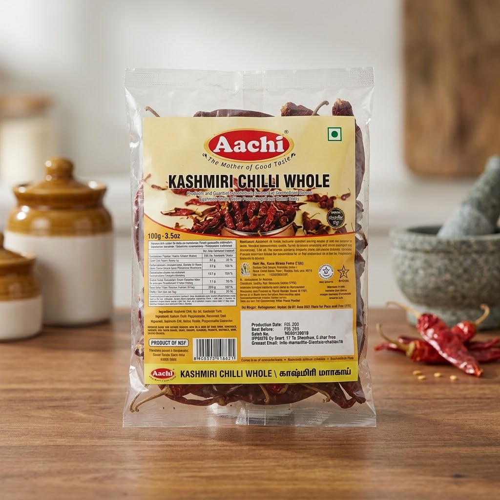 Aachi Dry Kashmiri Chilli 100g