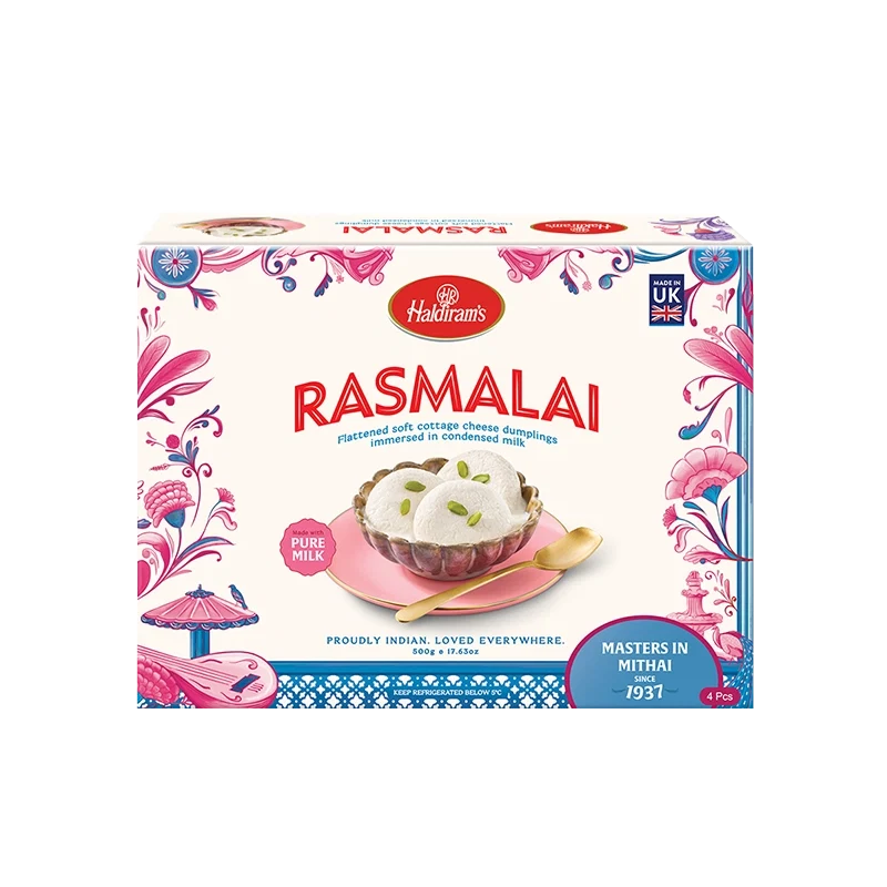 Haldiram Rasmalai Plain 500g