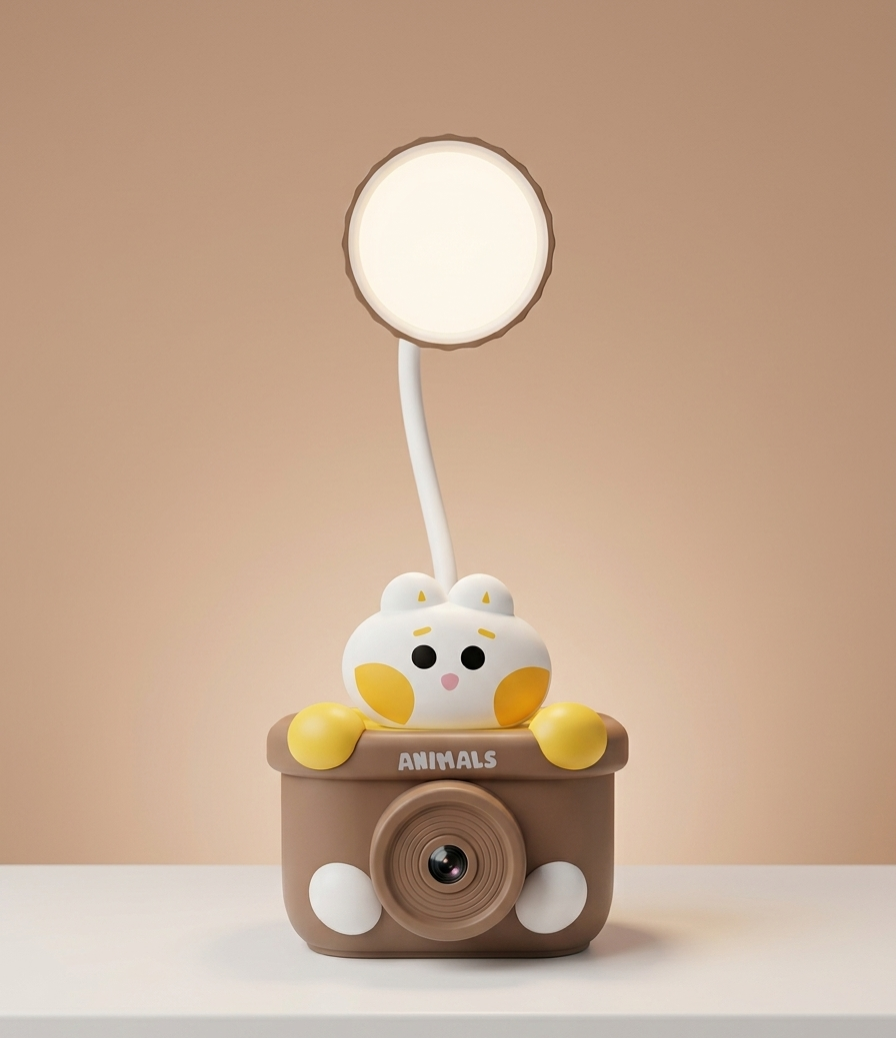 Crackles Cute Animal Table Lamp