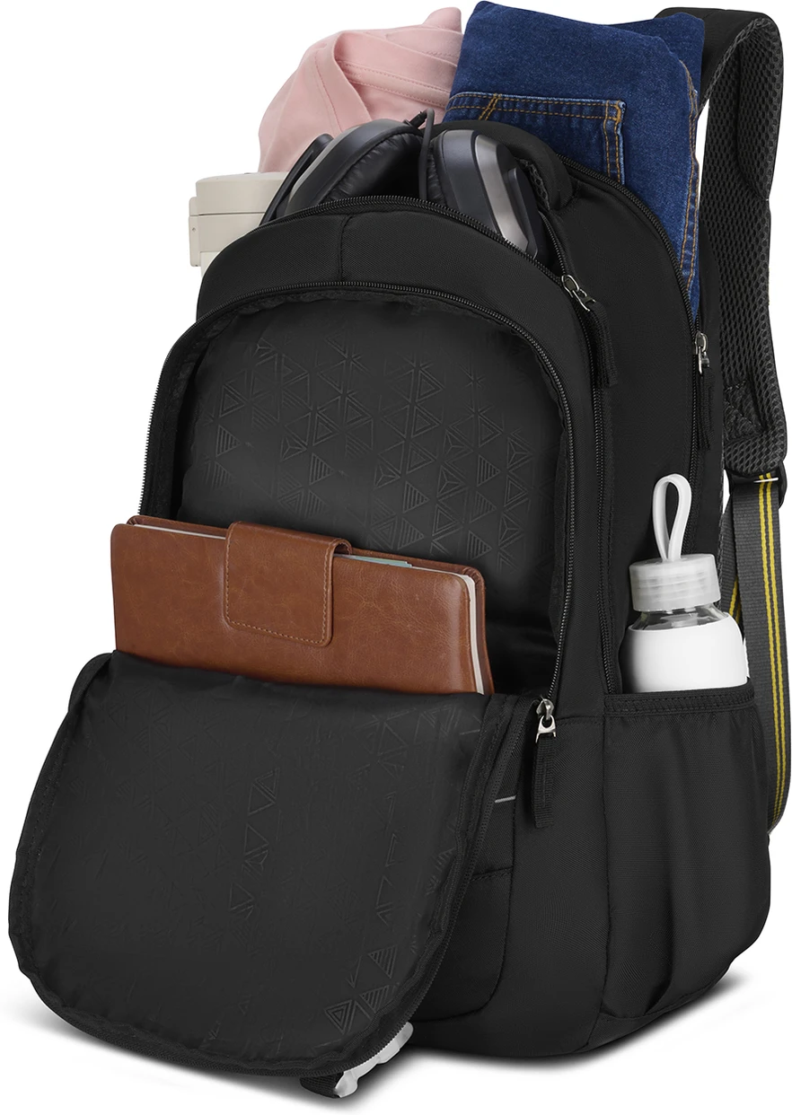 ARISTOCRAT Medium 30 L School Bag Aura Casual Backpack (Black) – image 2