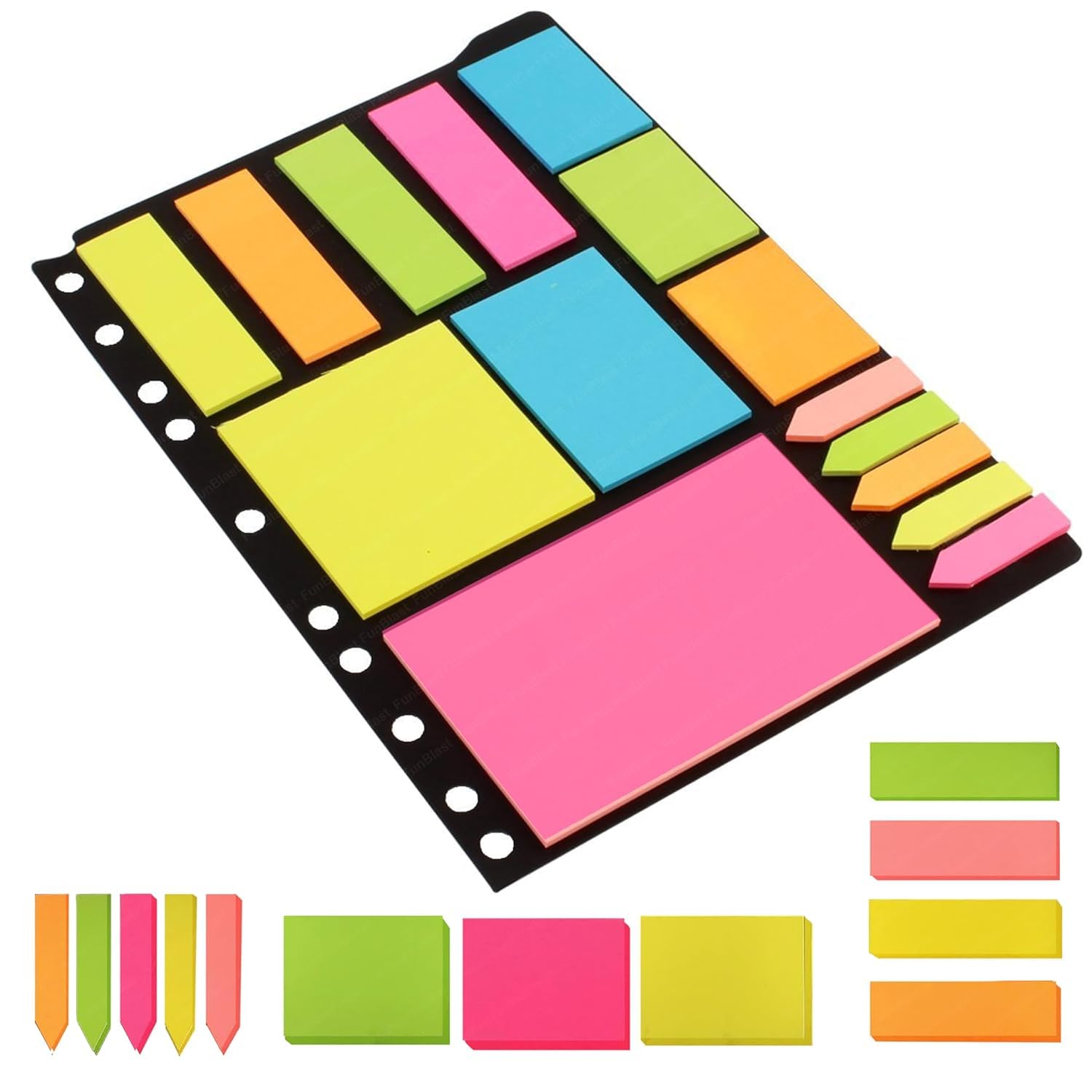 Multi Size Sticky Notes Set with multi col – image 1