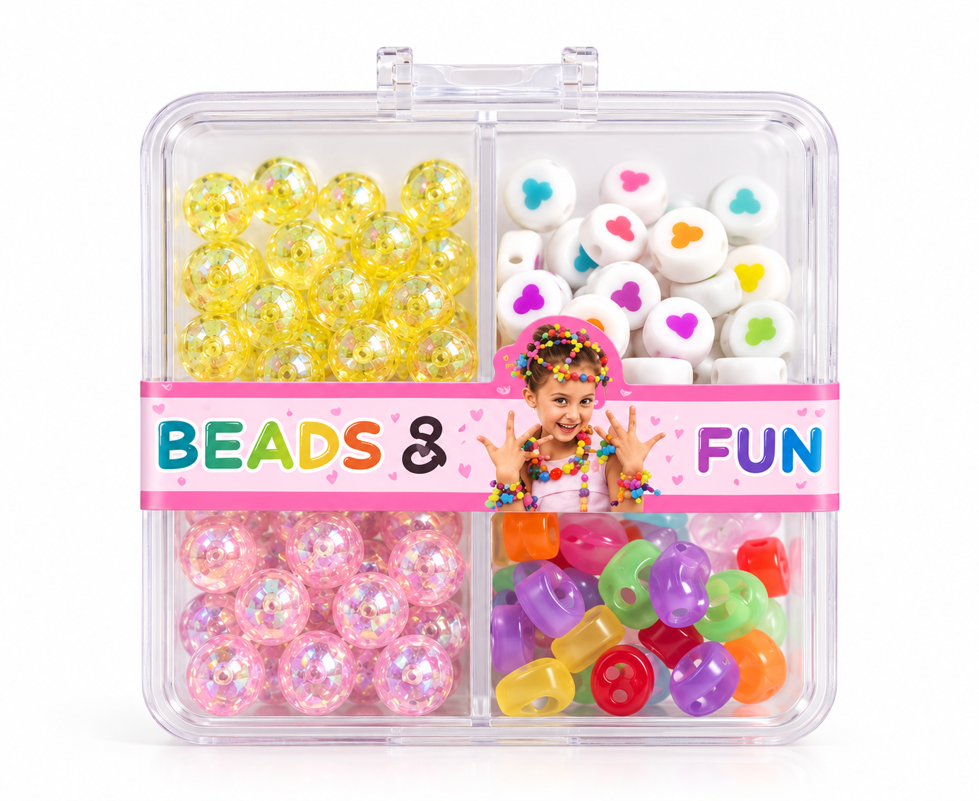 Bracelet, Rakhi DIy Kit | 4 types of beats including transparent string