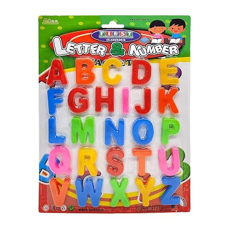 Magnetic Capital Letters for Educating Kids in Fun -Educational Alphabet Magnets