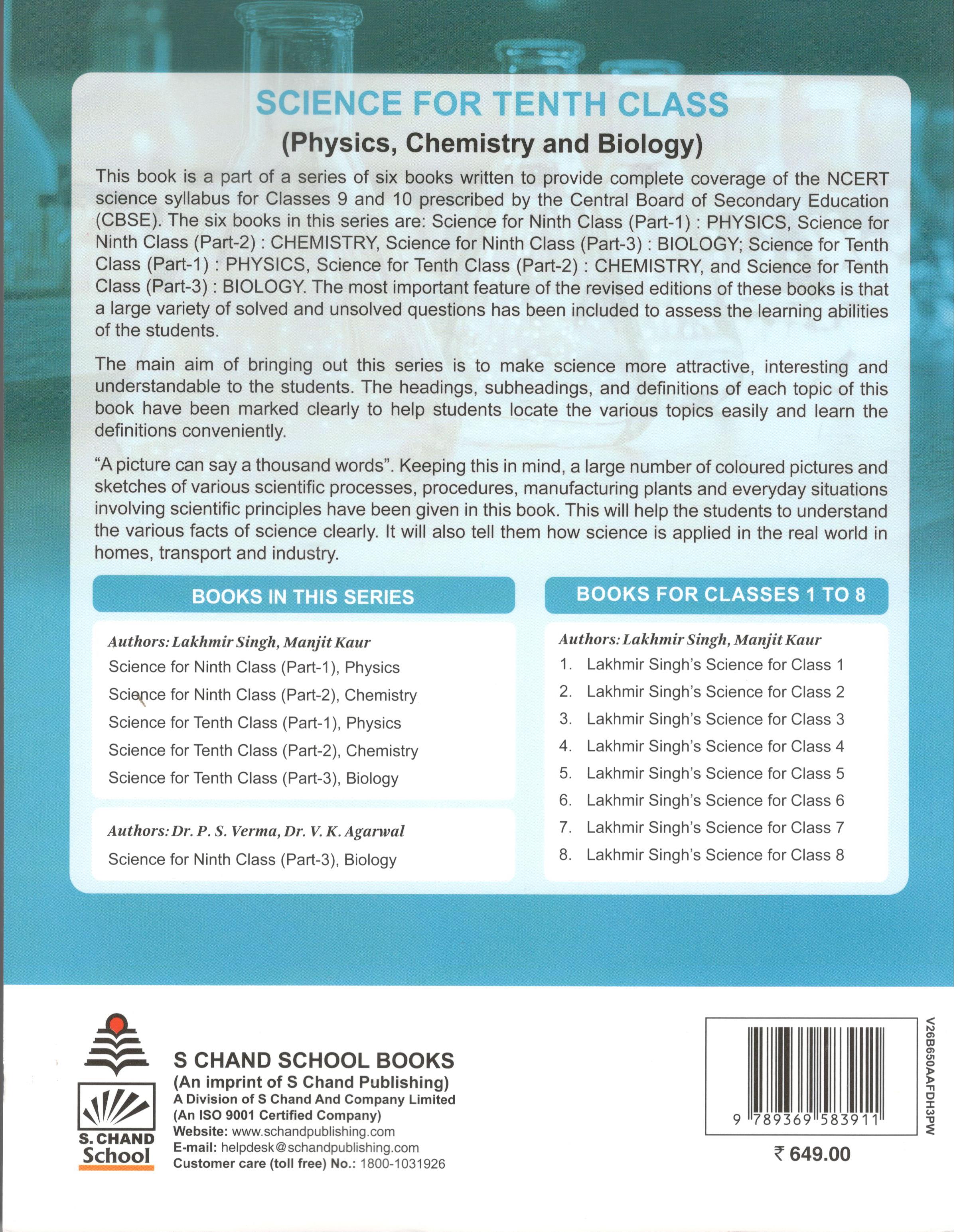  Lakhmir Singh Science Class 10 Chemisrty Part 2 – image 2