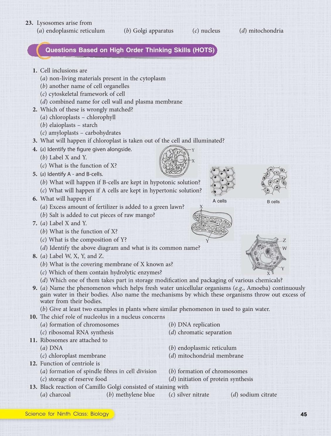 Lakhmir Singh Science Class 9 Biology Part 3 – image 2
