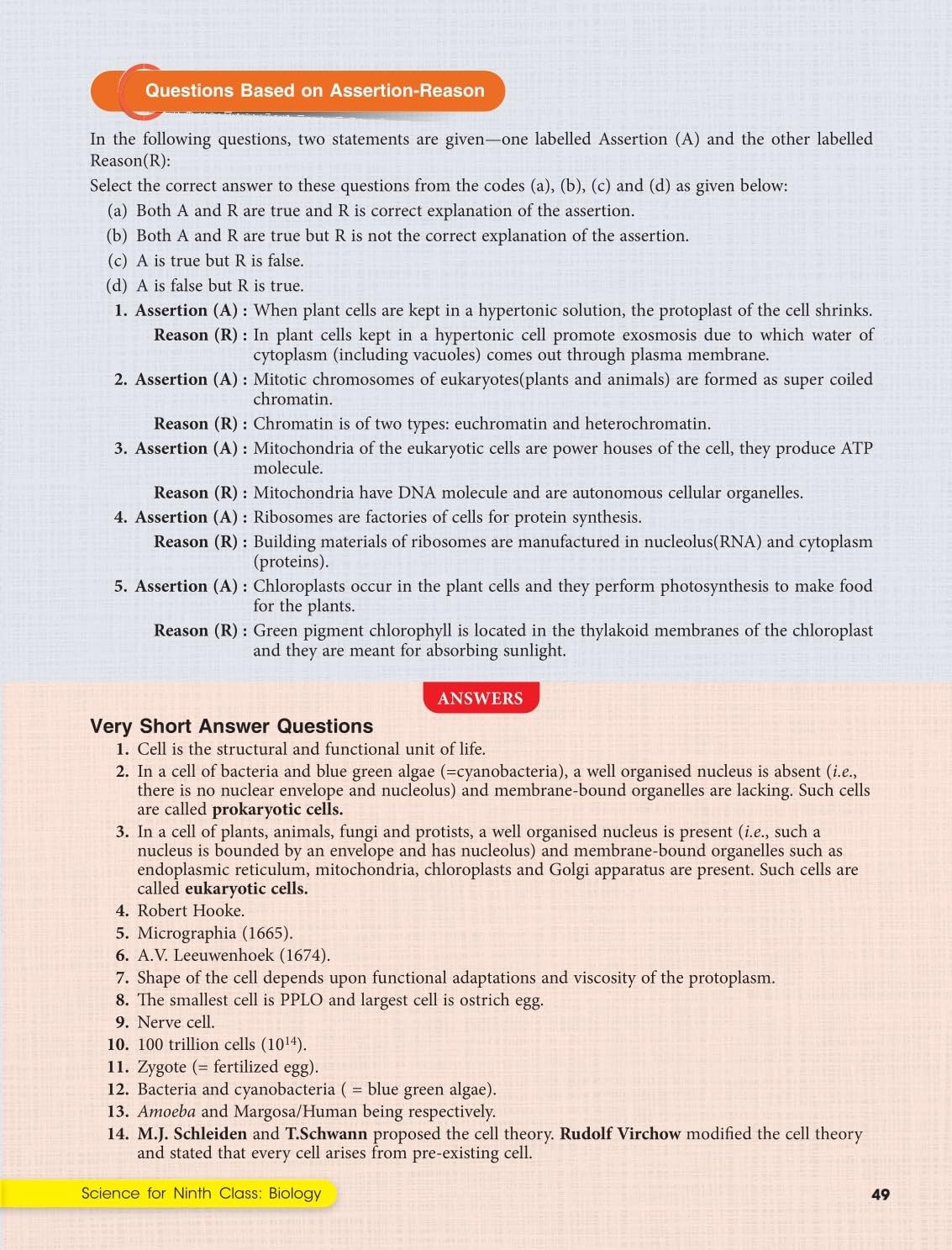 Lakhmir Singh Science Class 9 Biology Part 3 – image 3