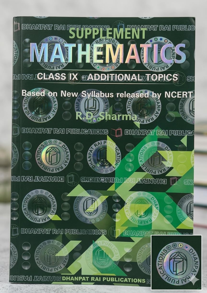  R.D. Sharma Supplement Mathematics Class 9