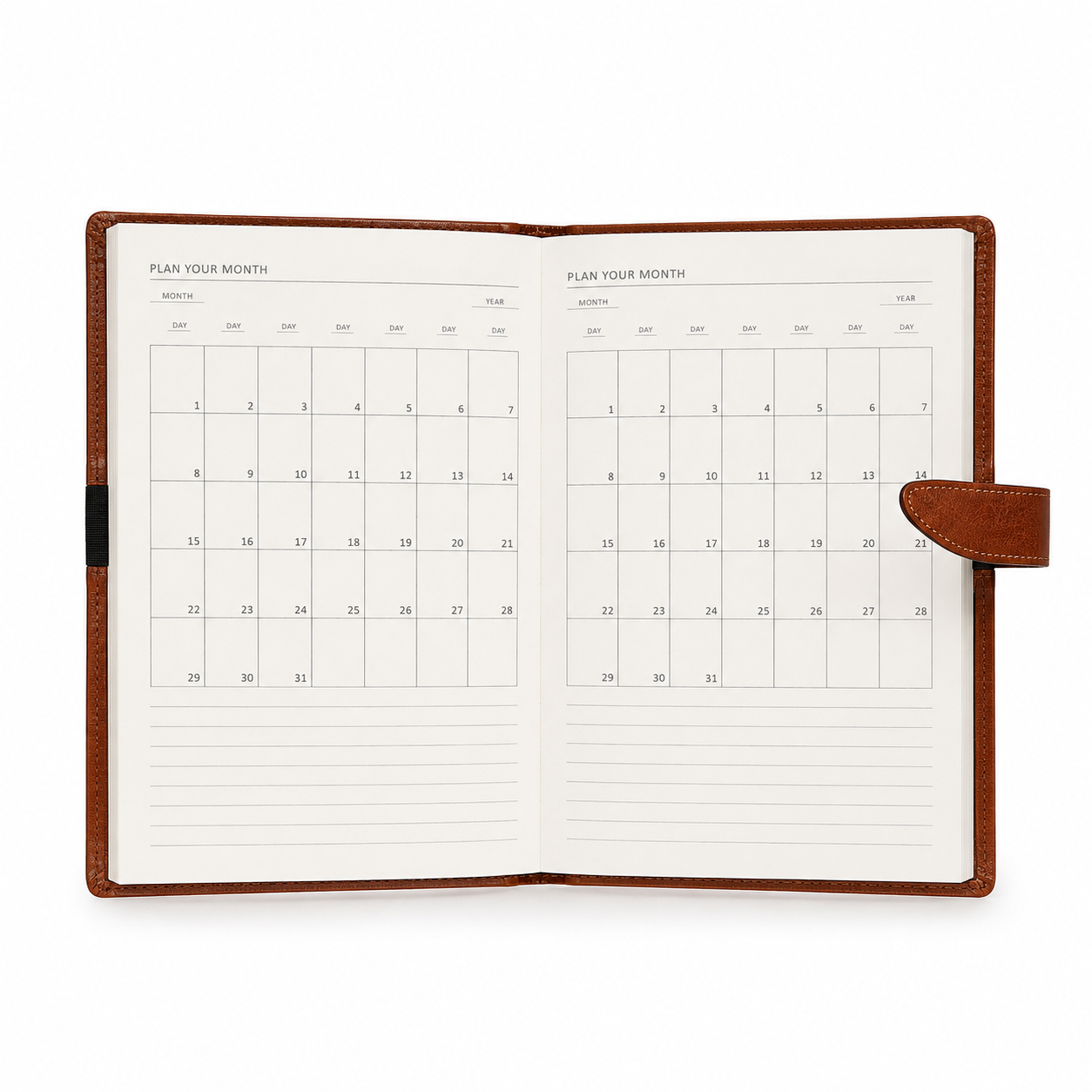 Leather Diary  Ideal for Work, Study & Journaling & Teachers Day gifts – image 2