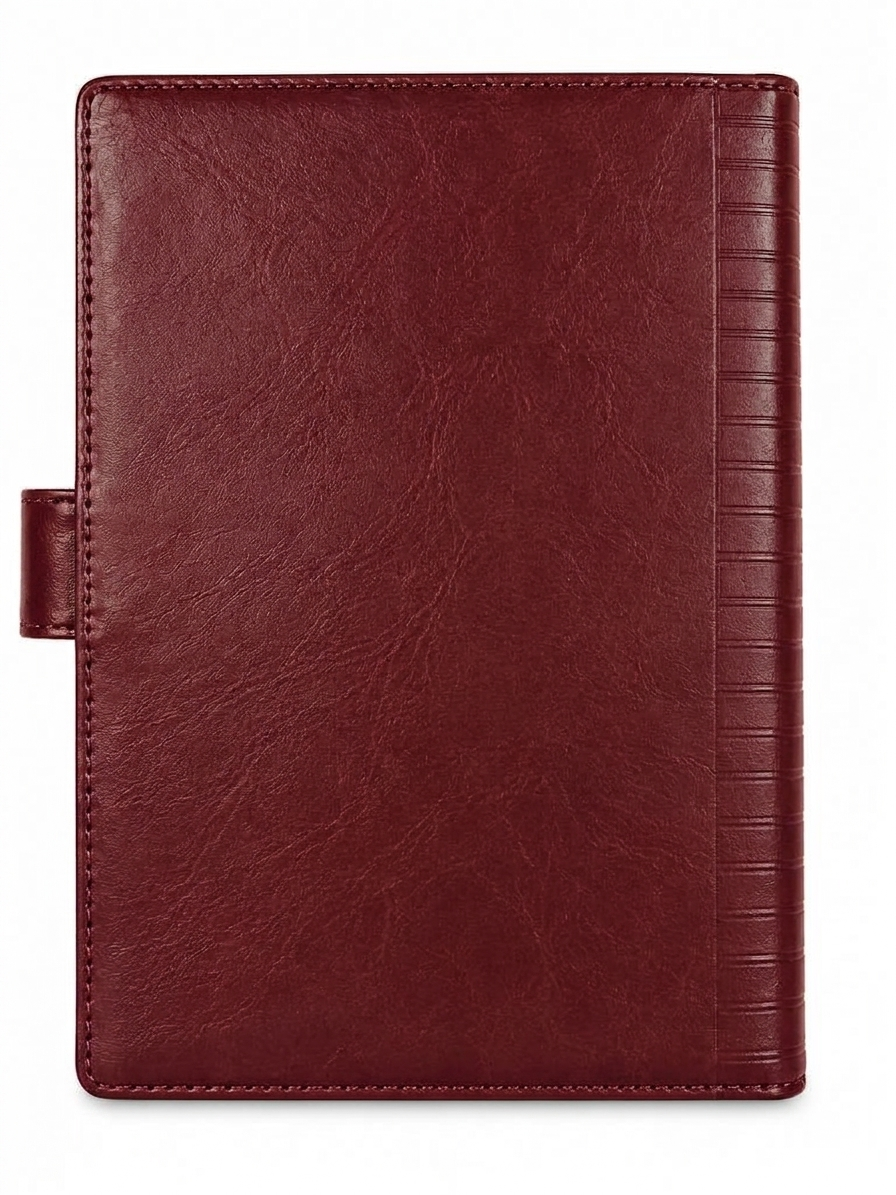 Premium Leather Diary with Gold-Plated With Magnetic Flap Closure – image 3