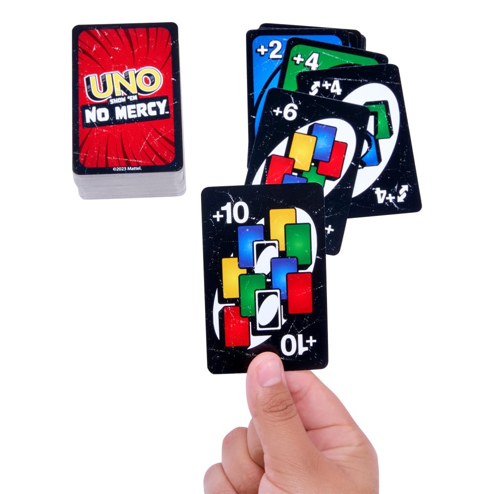Mattel Games ​UNO Show ‘em No Mercy Card Game for Kids – image 2