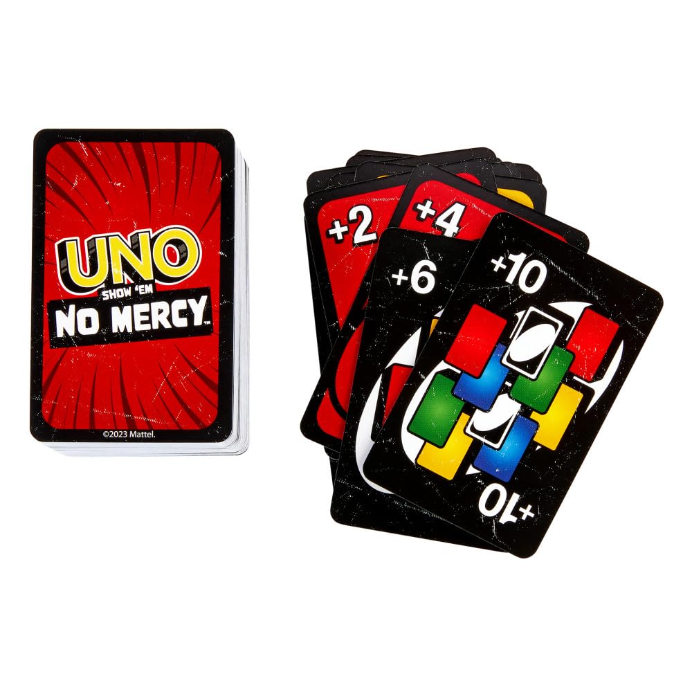 Mattel Games ​UNO Show ‘em No Mercy Card Game for Kids – image 3