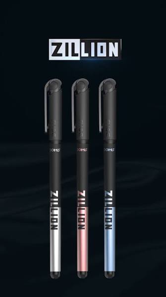 Doms Zillion Blue Ball Point Pen – image 1