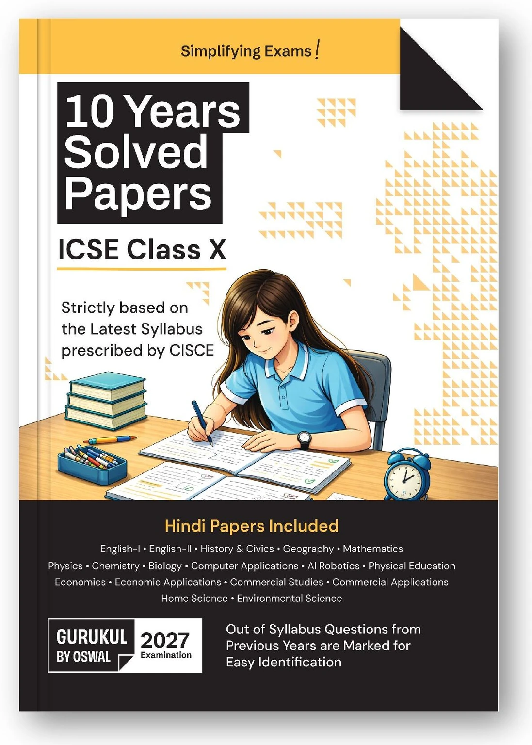 Gurukul by Oswal ICSE class -10 /10 Years Solved Papers