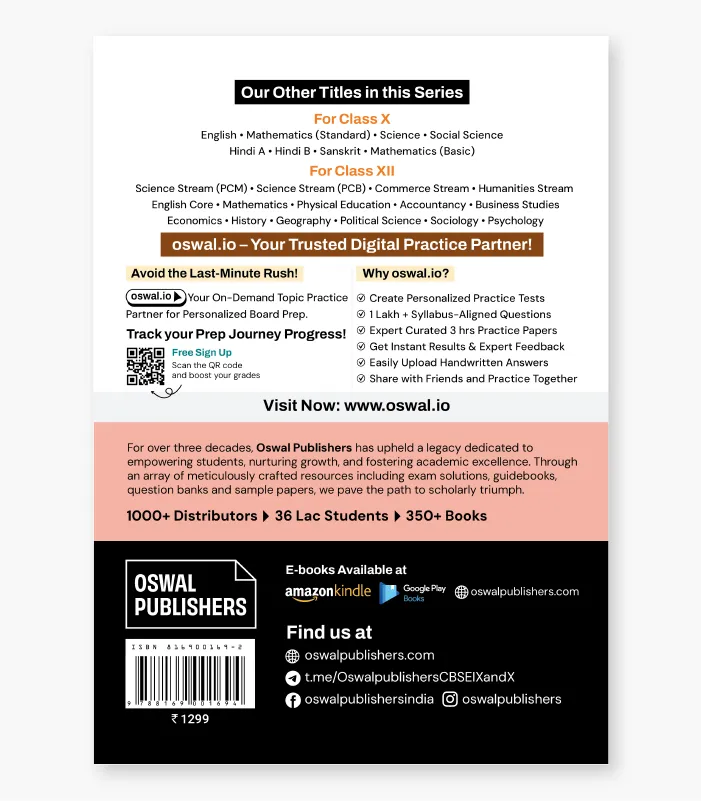  Gurukul by Oswal CBSE Class 12 Commerce Stream 10 Years Solved Papers – image 5