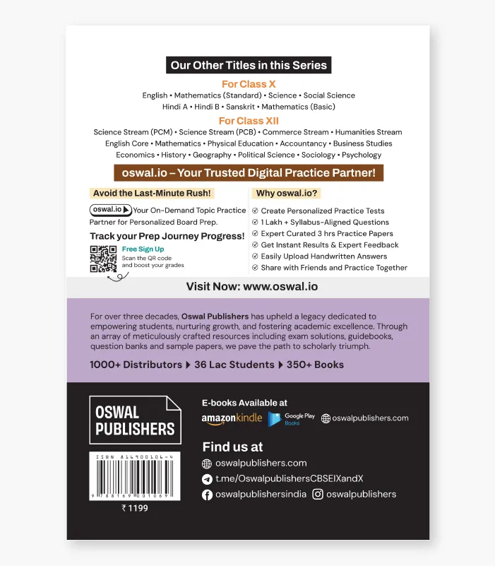 Gurukul by Oswal CBSE Class 12 Science Stream (PCM) 10 Years Solved Papers – image 5